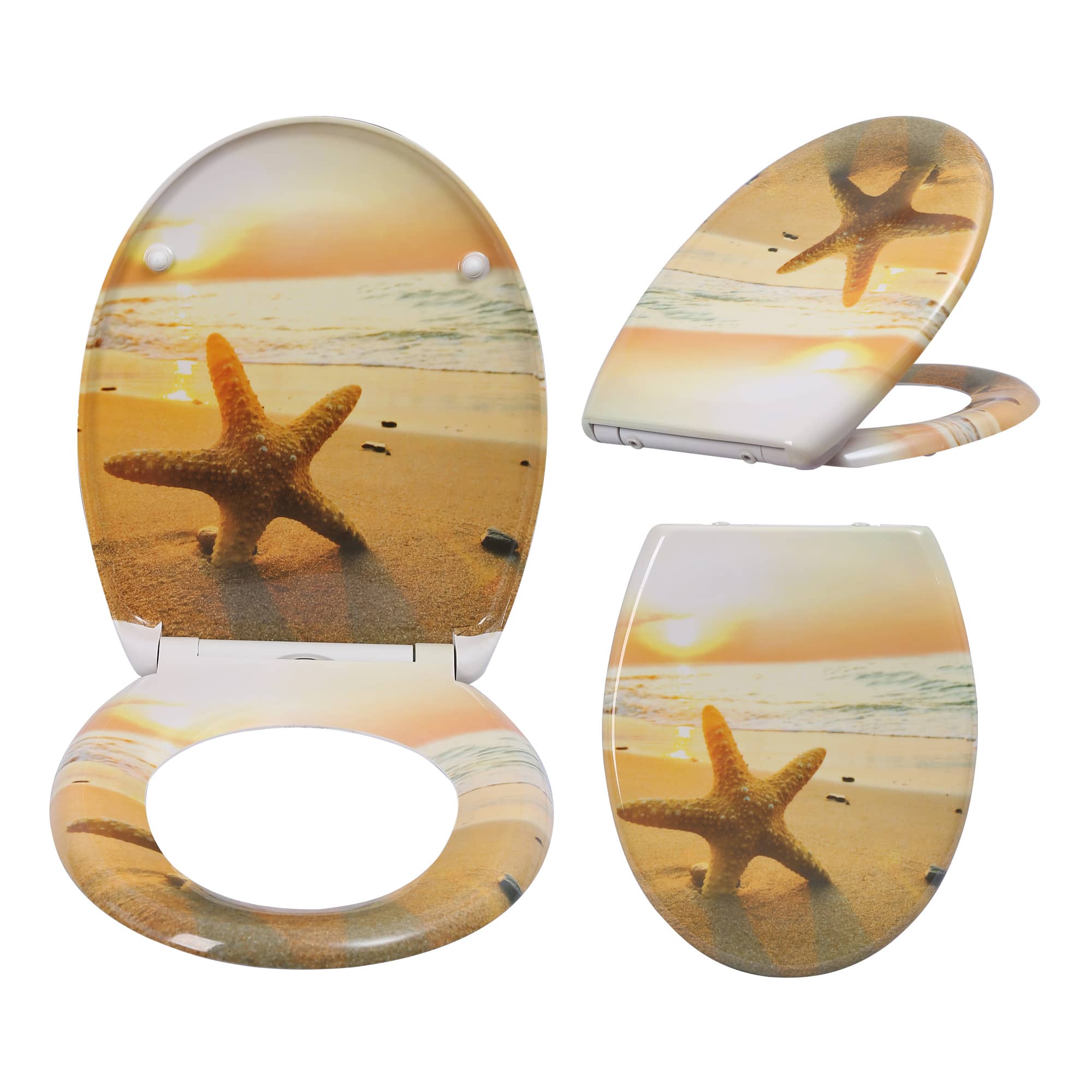 介绍我们具有不同功能的高品质印刷马桶座圈