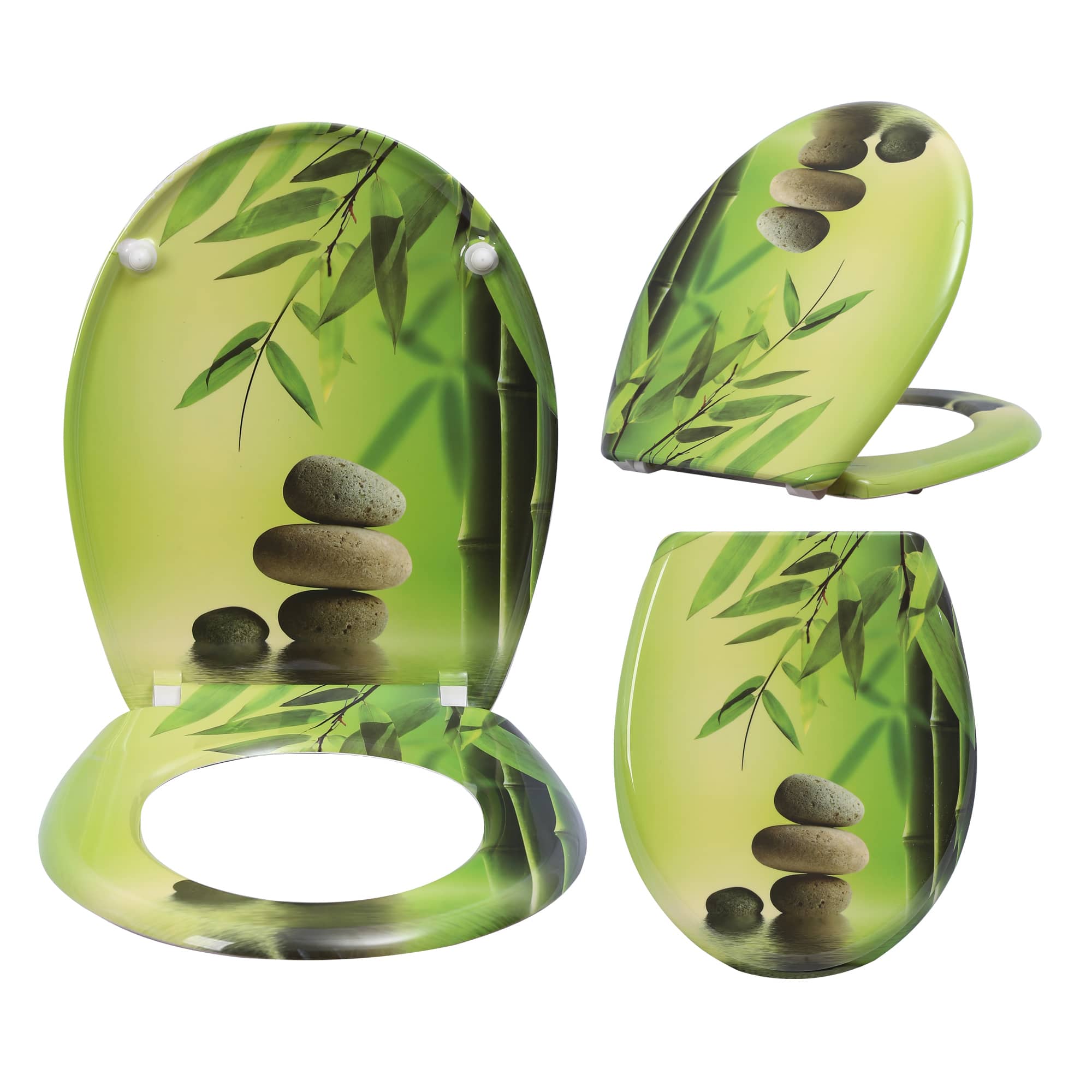 印花和白色马桶座圈在卫浴行业的意义